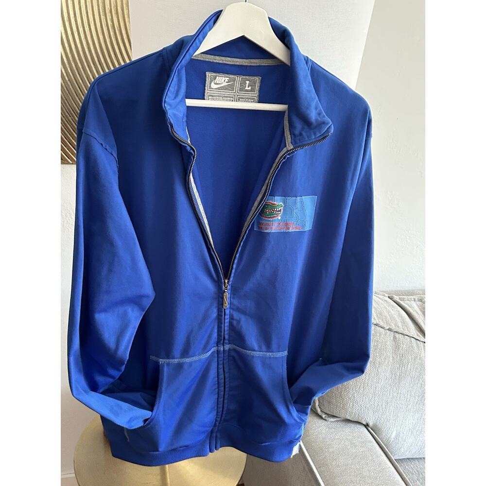 Nike Florida Gators Y2K 90’s Jacket Men Large Blue Full Zip - Picture 13 of 15